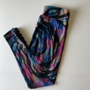 🌹GARAGE SALE 3 / $12🌹No Boundaries Boho High Rise Multicolored Leggings, M.